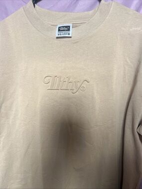 Men's Short Sleeve Tee in Light Beige